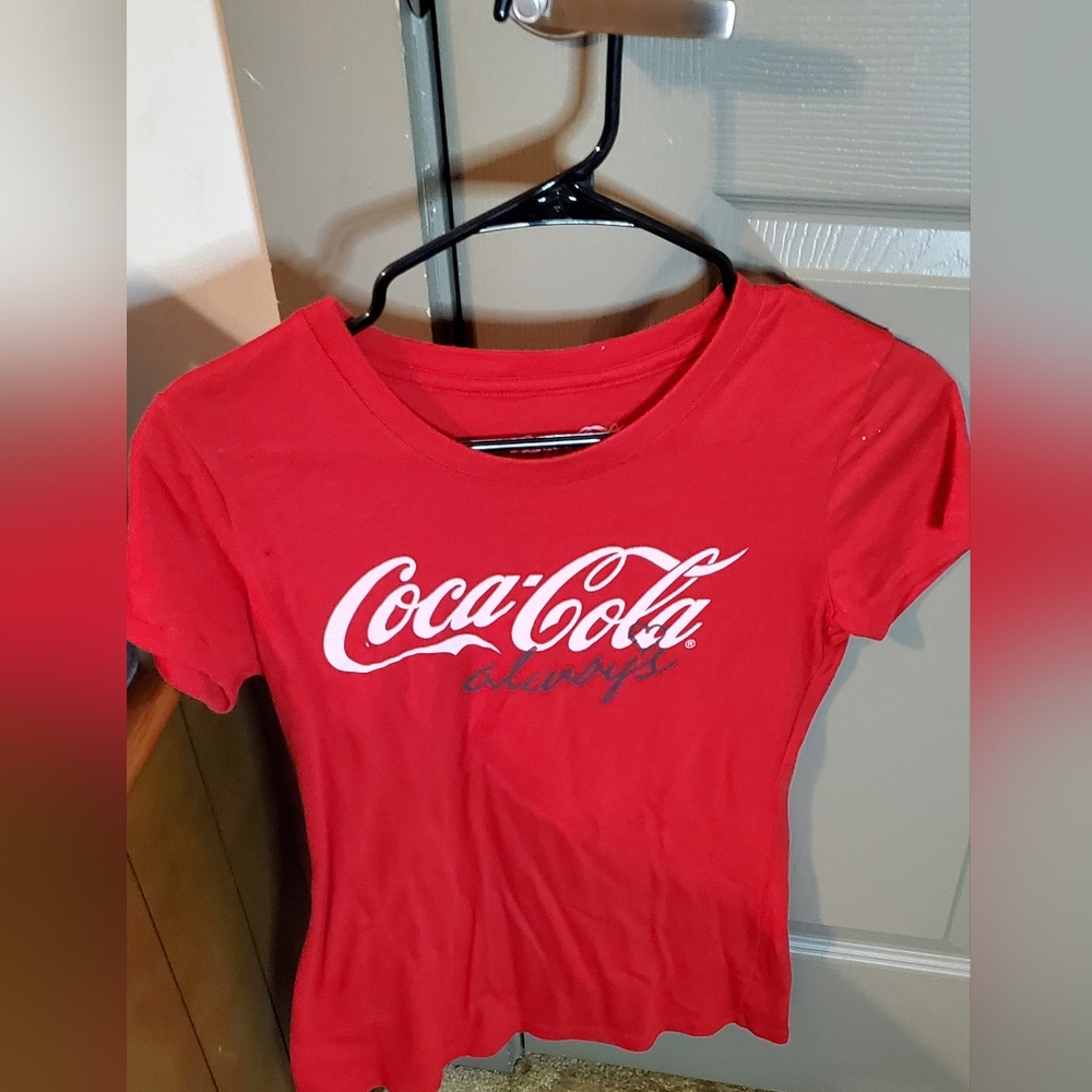 Coca-Cola Tshirt/M/Red